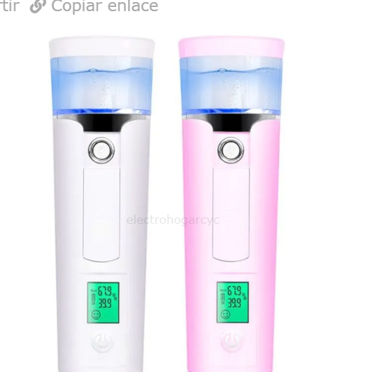 Vaporizador Facial Recargable Blanco